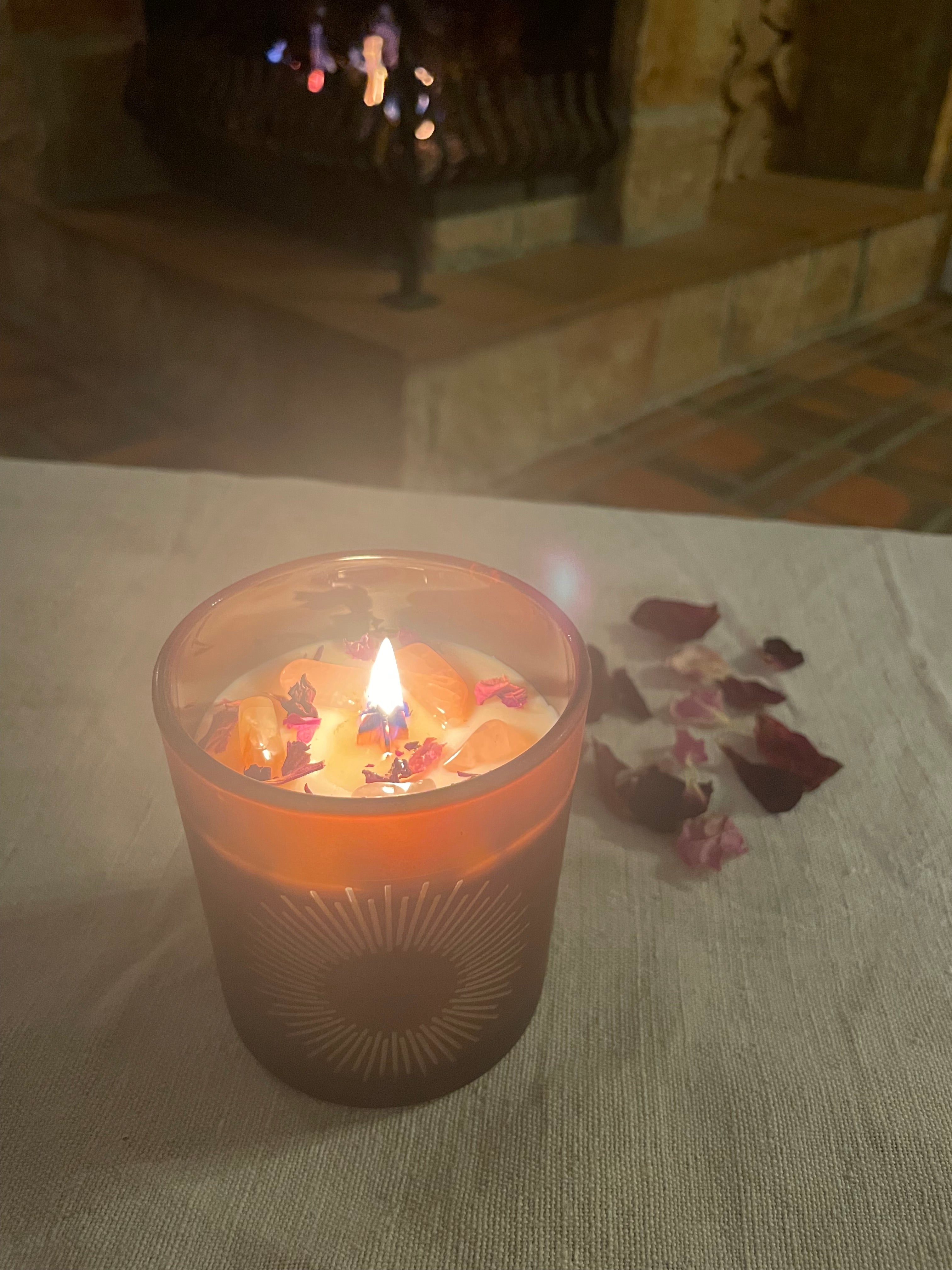 Edelsteinkerze Harmonie