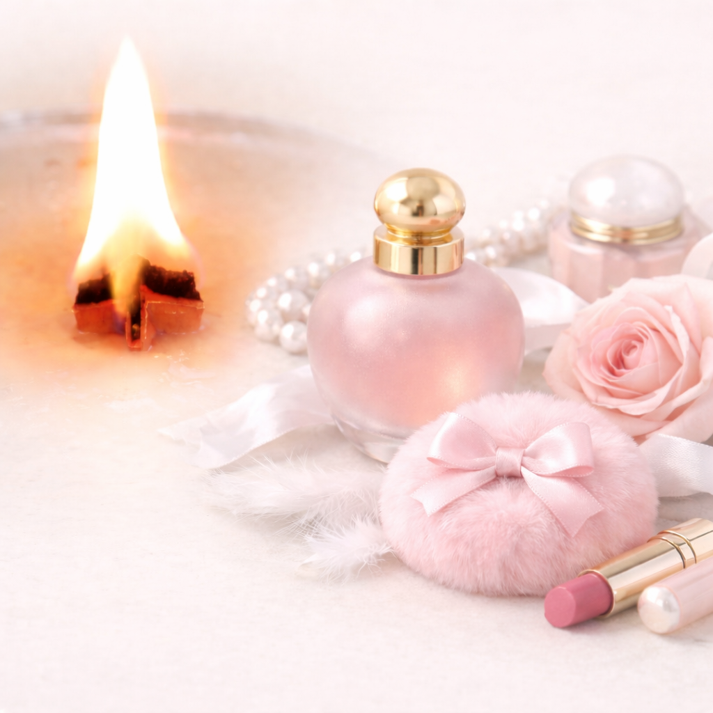 Holzdochtkerze Silk femme