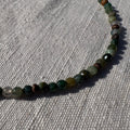 Kette Indischer Achat & Kokosnuss