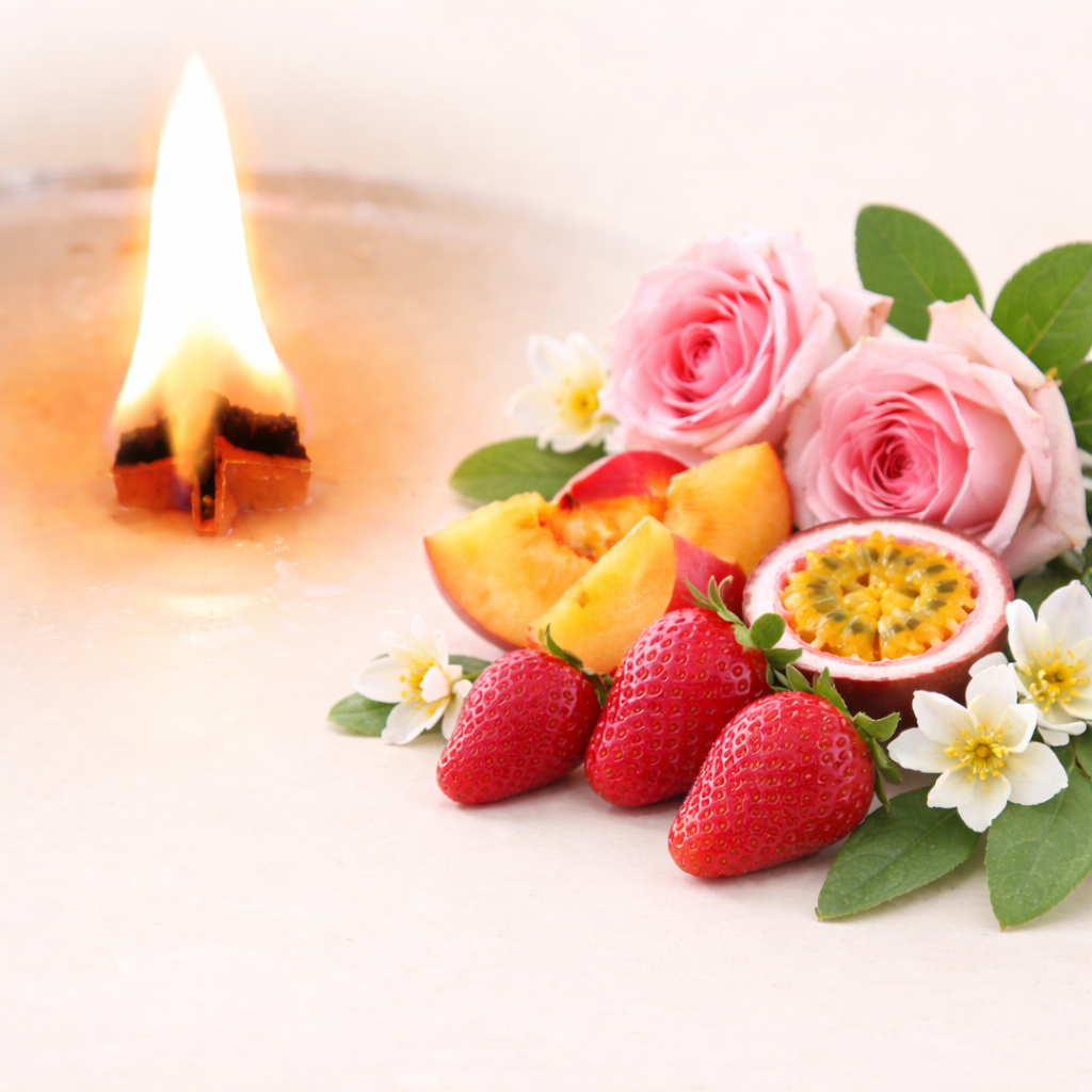 Holzdochtkerze Hot Love