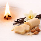 Holzdochtkerze Marzipan Vanille