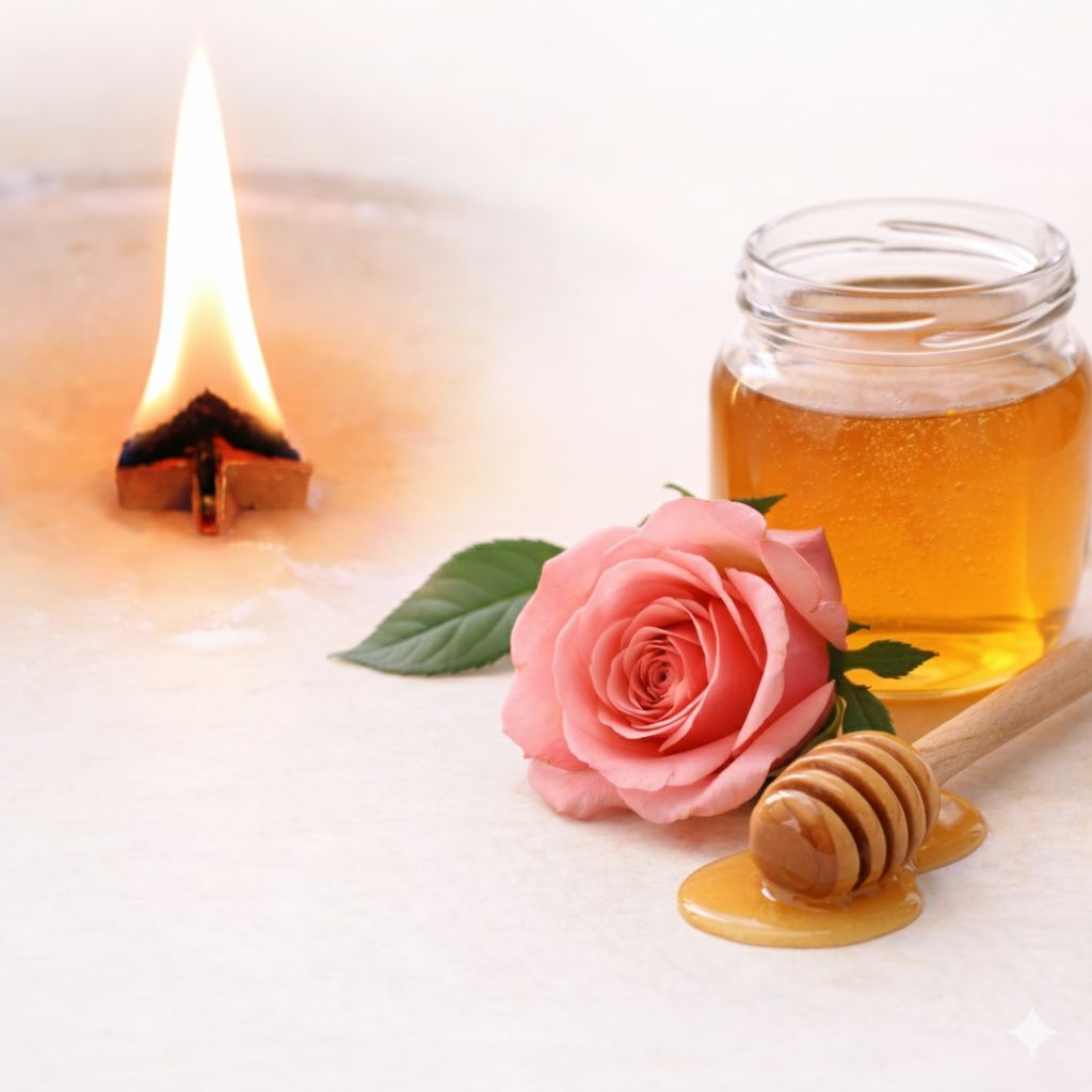 Holzdochtkerze Traumnektar