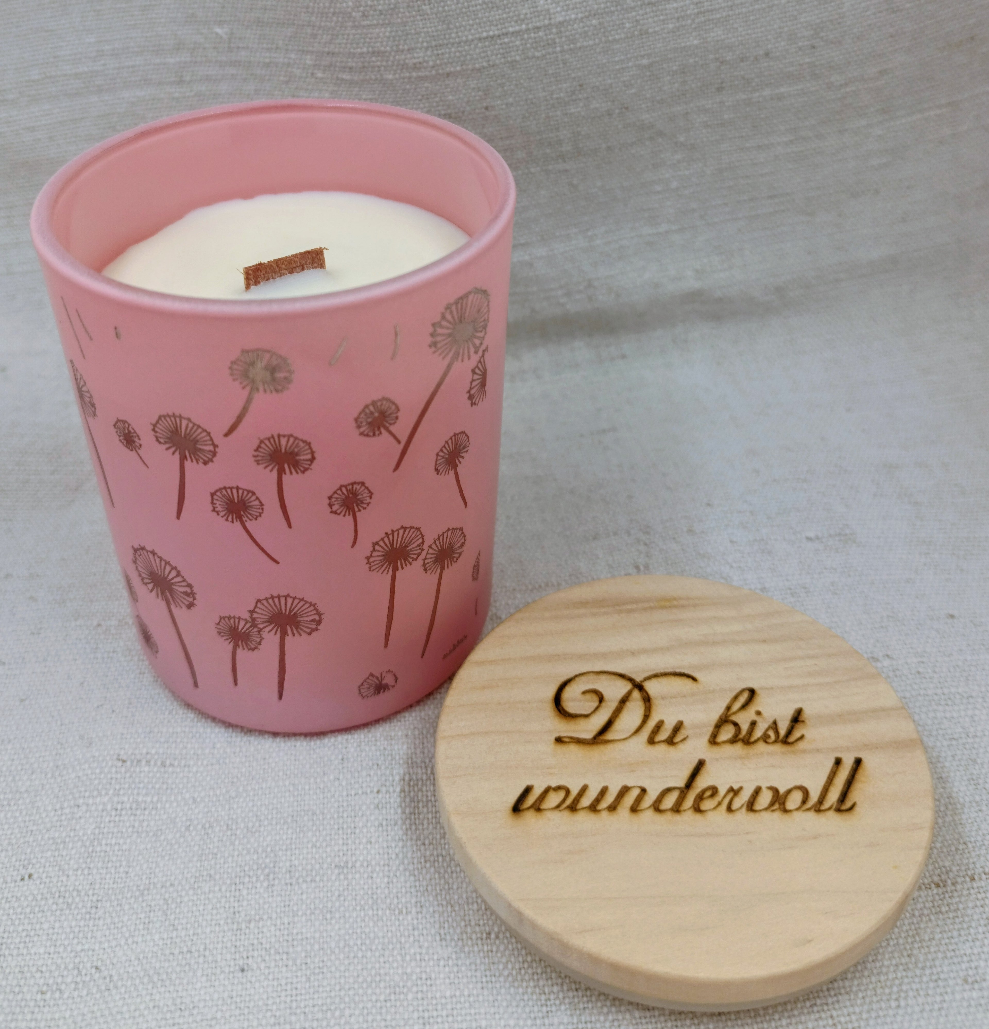 Holzdochtkerze Orange Patchouli