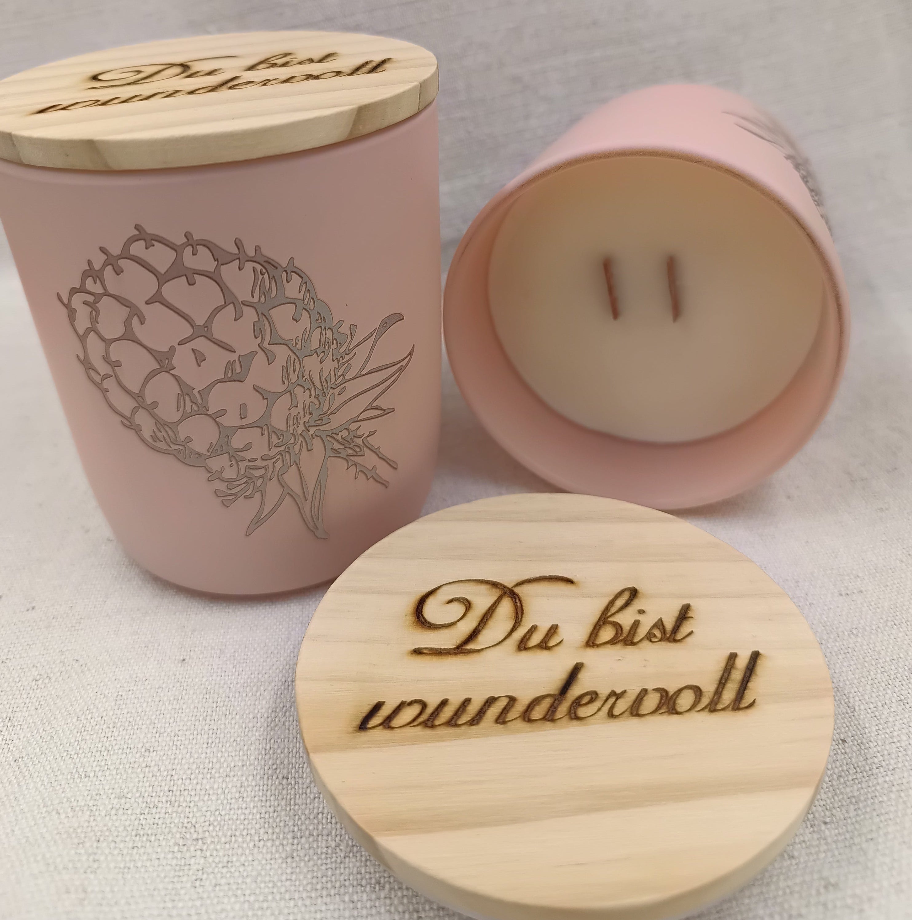 Holzdochtkerze Brombeere