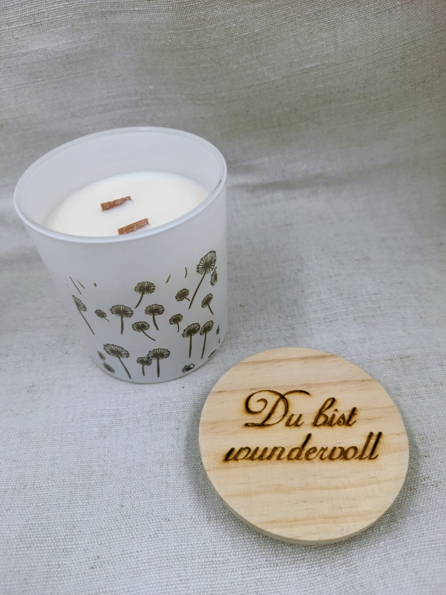 Holzdochtkerze Nevonia