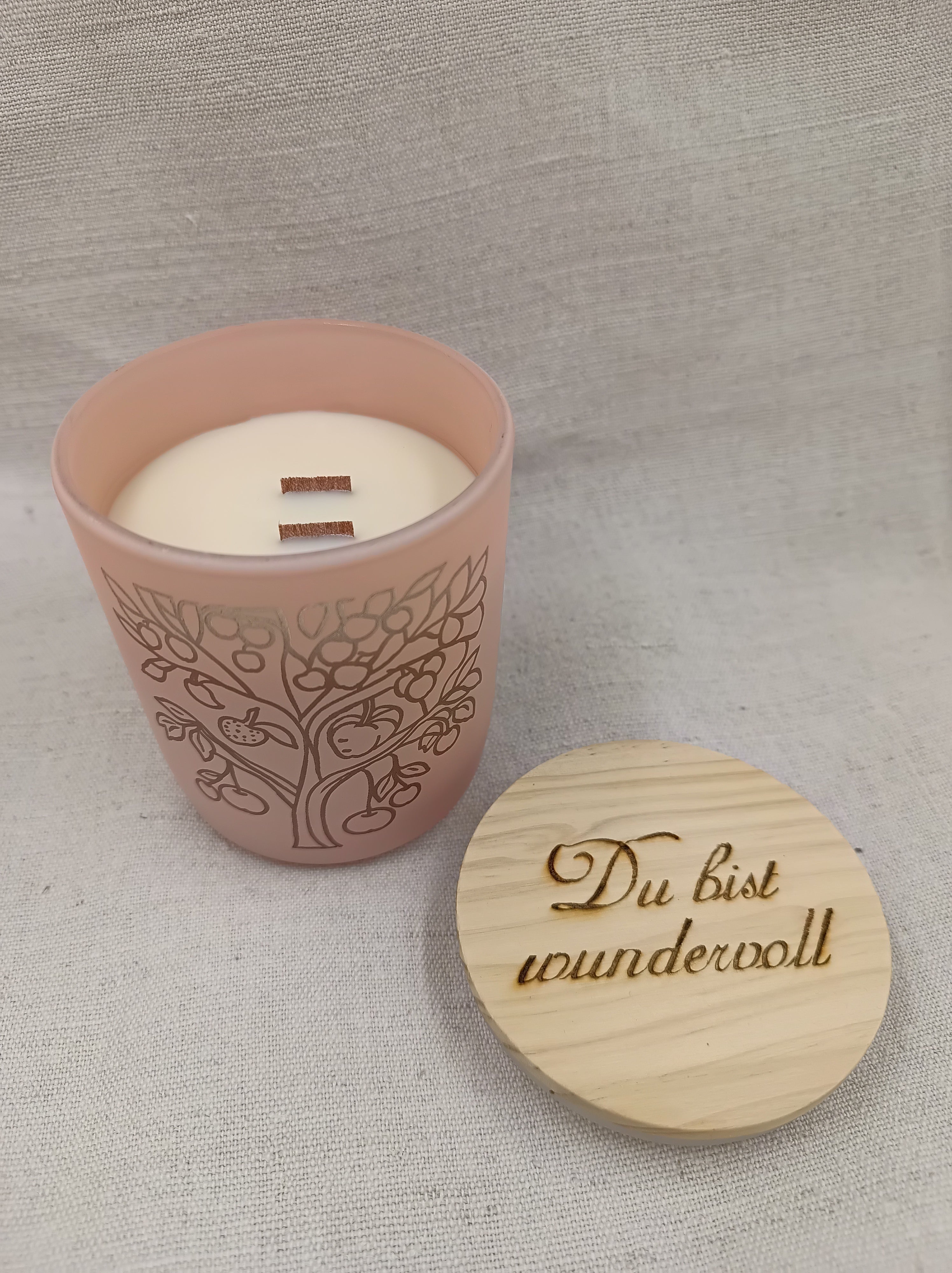 Holzdochtkerze Orange Patchouli