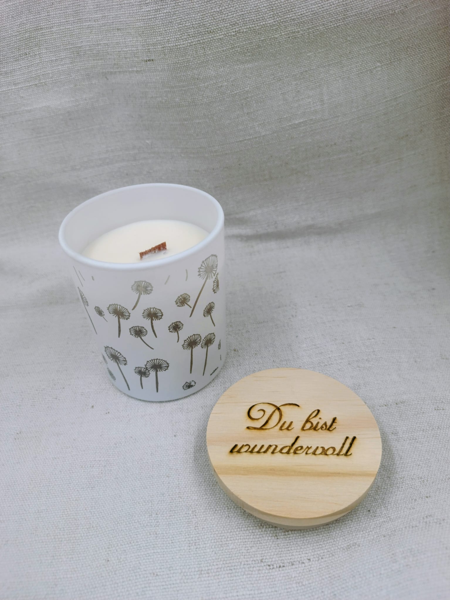 Holzdochtkerze Nevonia