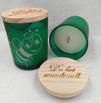 Holzdochtkerze Lemongras