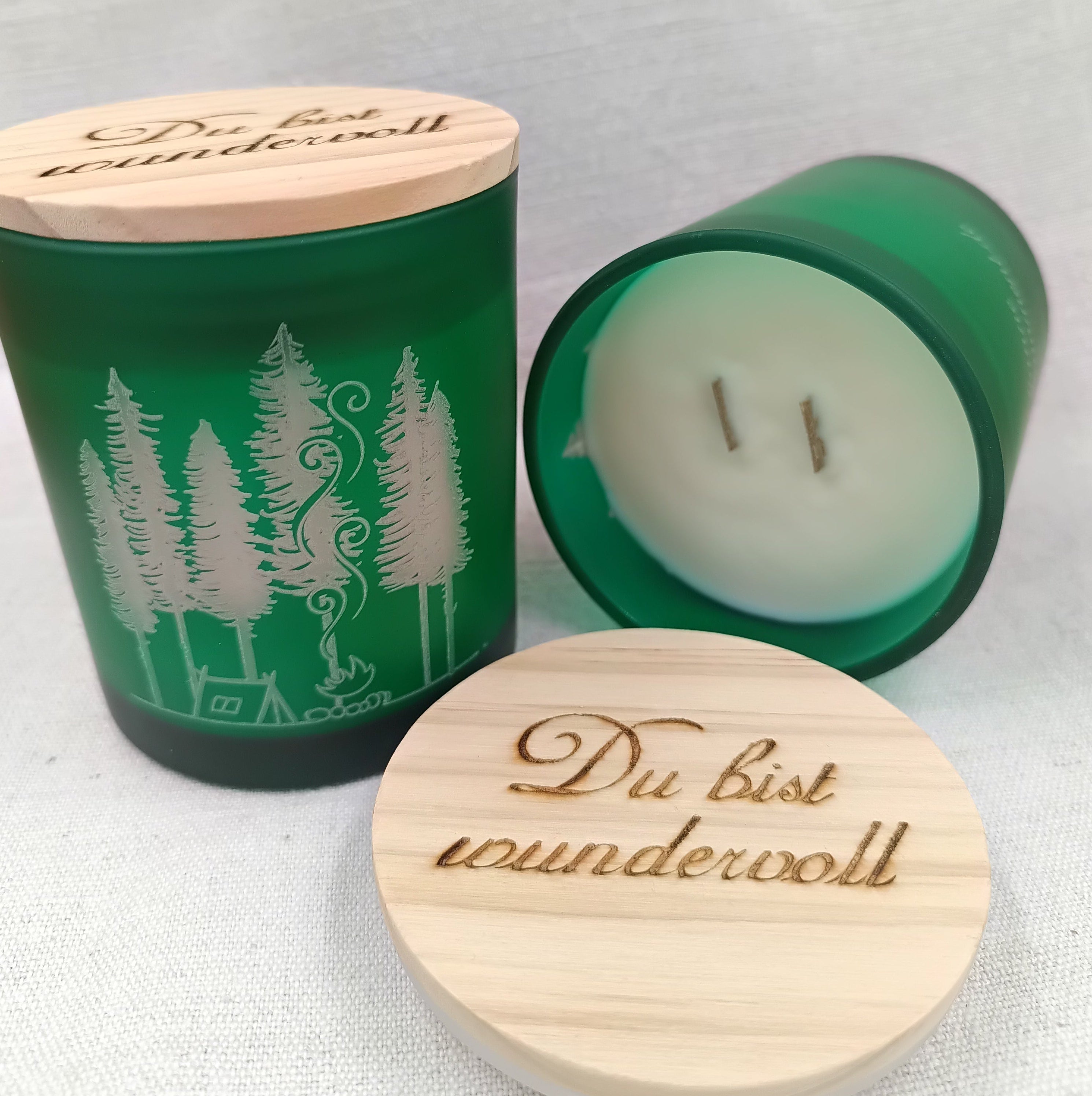 Holzdochtkerze Edeltanne