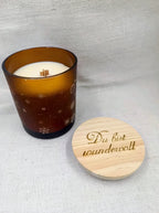 Holzdochtkerze Zimt Vanille